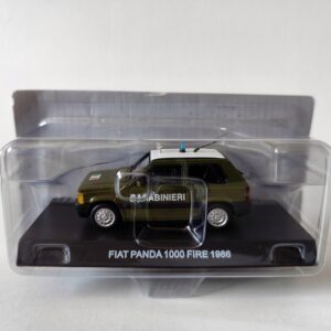 Model kolekcjonerski Fiat Panda 1000 Fire 1986 Carabinieri DeAgostini 1:43