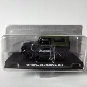 Model kolekcjonerski FIAT NUOVA CAMPAGNOLA CARABINIERI 1982 DeAGOSTINI 1:43
