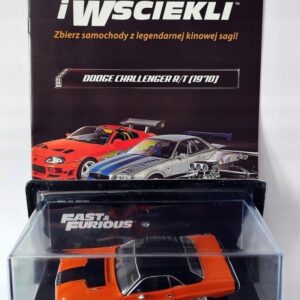 Model kolekcjonerski Dodge Challenger R/T (1970) Szybcy i wściekli nr 35 Fast and Furious 1:43 Model kolekcjonerski Dodge Challenger R/T (1970) Szybcy i wściekli nr 35 Fast and Furious 1:43