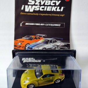 Model kolekcjonerski Nissan 350z Fairlady Z (2002) Szybcy i wściekli NR 50 Fast and Furious 1:43