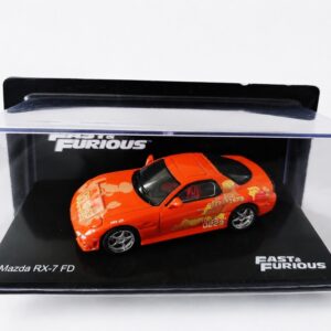 Model kolekcjonerski Mazda RX-7 FD Szybcy i wściekli Fast and Furious 1:43