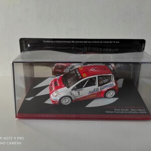 Model kolekcjonerski Citroen C2 S1600 Rallye Cantabria Infinita 2005 D. Sordo - M. Marti 1:43