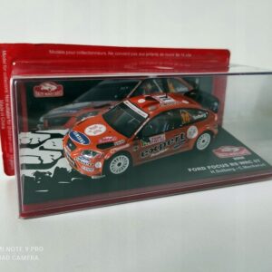 Model kolekcjonerski Ford Focus RS WRC 07 RALLY Monte Carlo 2008 H. Solberg C. Menkerud 1:43