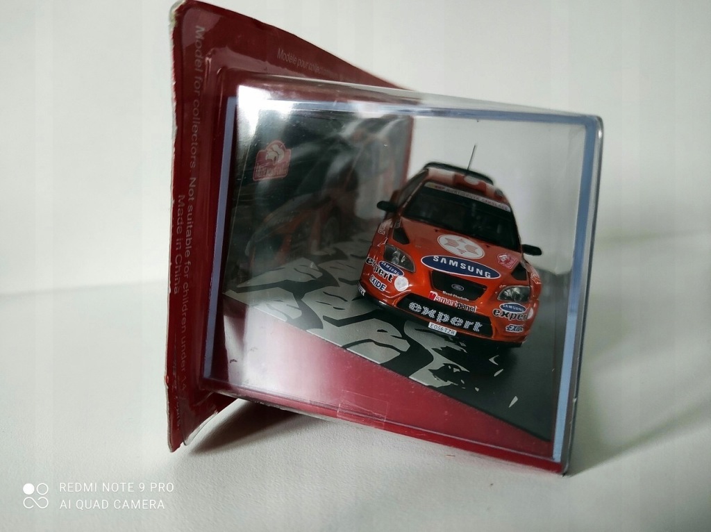Model kolekcjonerski Ford Focus RS WRC 07 RALLY Monte Carlo 2008 H. Solberg C. Menkerud 1:43 Model kolekcjonerski Ford Focus RS WRC 07 RALLY Monte Carlo 2008 H. Solberg C. Menkerud 1:43