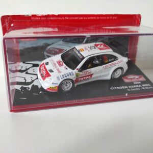 Model kolekcjonerski Citroen Xsara WRC Rally Monte Carlo 2006r D. Sordo - M. Marti 1:43
