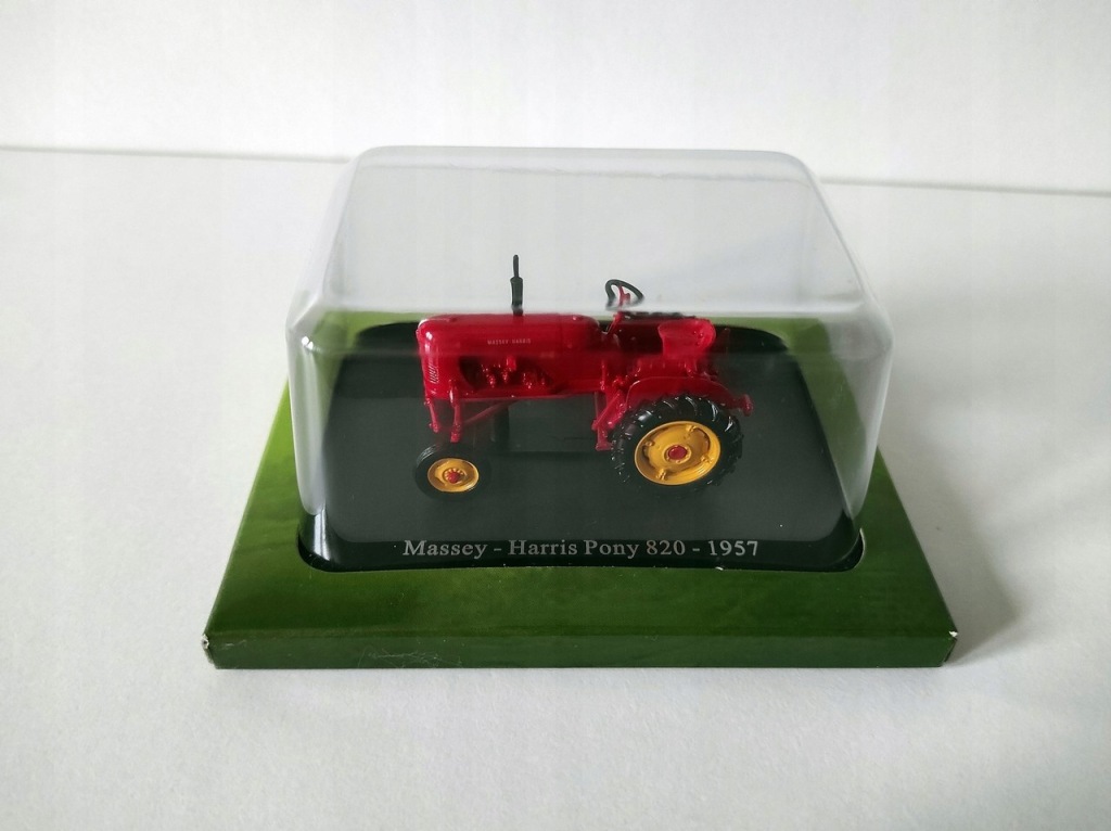 Model kolekcjonerski Massey Harris Pony 820 - 1957 Ciągnik Traktor Hachette 1:43 Model kolekcjonerski Massey Harris Pony 820 - 1957 Ciągnik Traktor Hachette 1:43