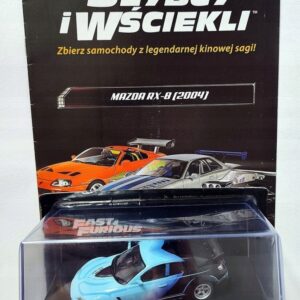 Model kolekcjonerski Mazda RX-8 (2004) Szybcy i wściekli NR 28 Fast and Furious Deagostini 1:43