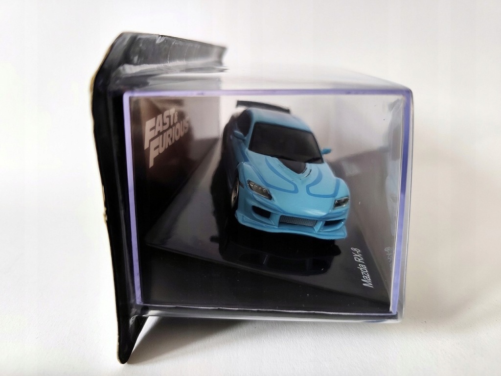 Model kolekcjonerski Mazda RX-8 (2004) Szybcy i wściekli NR 28 Fast and Furious Deagostini 1:43 Model kolekcjonerski Mazda RX-8 (2004) Szybcy i wściekli NR 28 Fast and Furious Deagostini 1:43