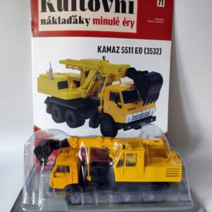 Model kolekcjonerski Kamaz 5511 koparka EO-3532 Kultowe Ciężarówki PRL-u + Gazetka CZ 1:43 Model kolekcjonerski Kamaz 5511 koparka EO-3532 Kultowe Ciężarówki PRL-u + Gazetka CZ 1:43