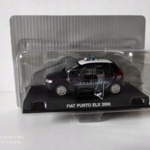 Model kolekcjonerski Fiat Punto ELX 2000 Carabinieri DeAgostini 1:43