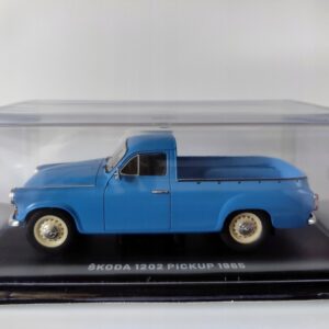 Model kolekcjonerski Skoda 1202 Pick-up 1965 + Gablotka DeAgostini gazetka nr 13 1:24