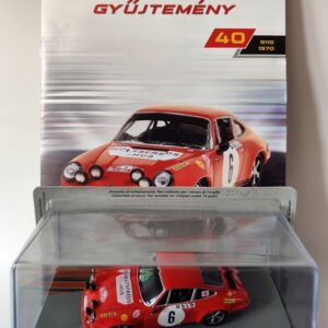 Model kolekcjonerski Porsche 911S 1970 Rally Monte Carlo B. Waldegard Racing Collection 1:43