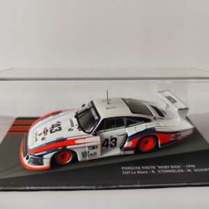 Model kolekcjonerski Porsche 935/78 Moby Dick #43 Le Mans 1978 1:43 DeAgostini