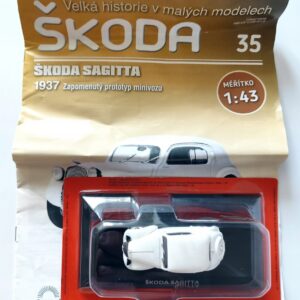 Model kolekcjonerski Skoda Sagitta 1937 Kaleidoskop DeAgostini 1:43 Model kolekcjonerski Skoda Sagitta 1937 Kaleidoskop DeAgostini 1:43