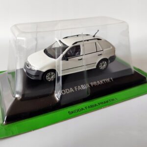 Model kolekcjonerski Skoda Fabia Praktik I Kaleidoskop DeAgostini 1:43