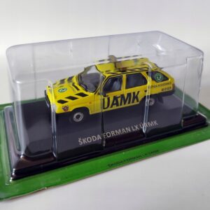 Model kolekcjonerski Skoda Forman 135 L UAMK 1990 DeAgostini 1:43