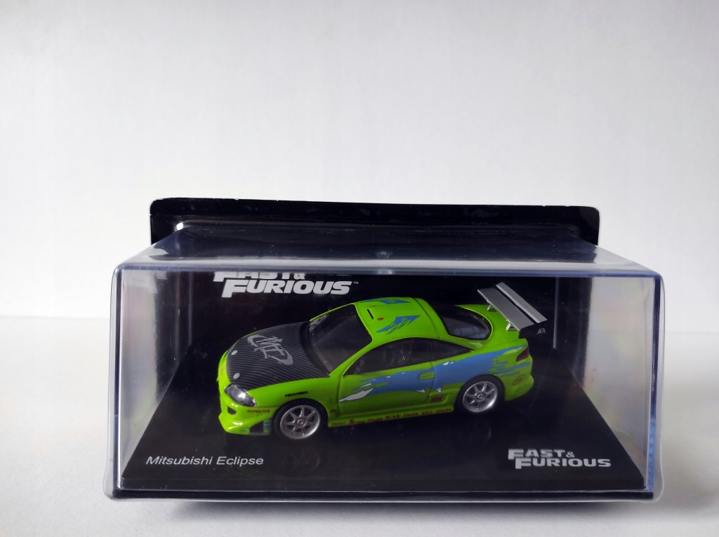 Model kolekcjonerski Mitsubishi Eclipse ( 1995 ) Fast and Furious 1:43 Gazetka HU Model kolekcjonerski Mitsubishi Eclipse ( 1995 ) Fast and Furious 1:43 Gazetka HU