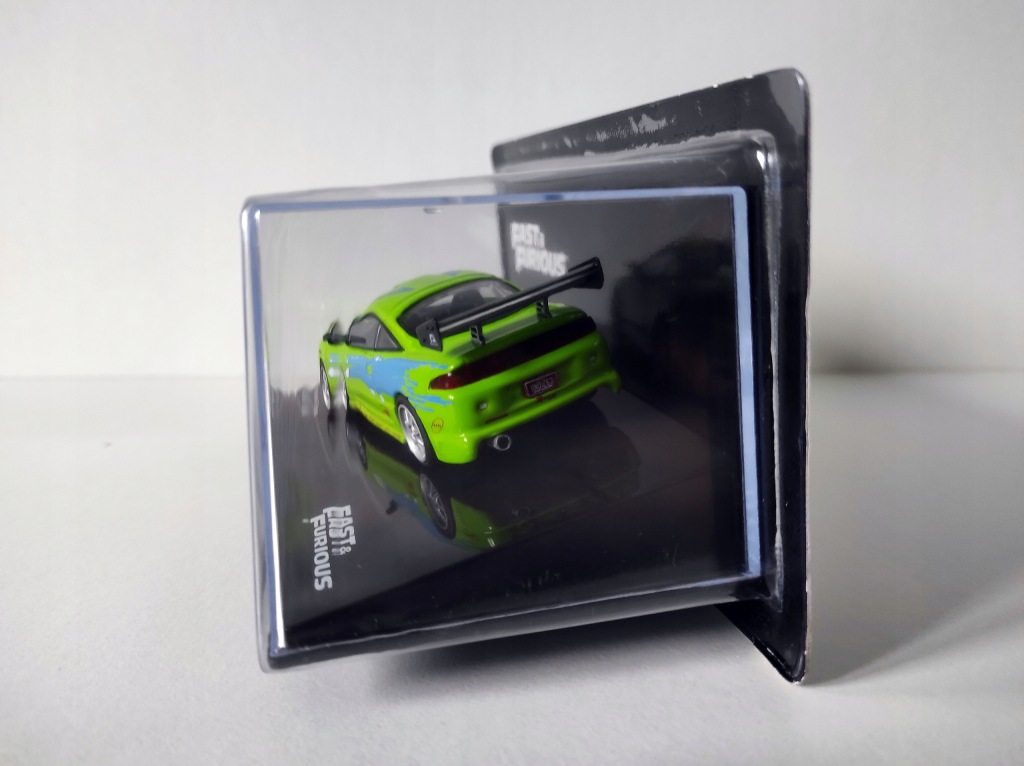 Model kolekcjonerski Mitsubishi Eclipse ( 1995 ) Fast and Furious 1:43 Gazetka HU Model kolekcjonerski Mitsubishi Eclipse ( 1995 ) Fast and Furious 1:43 Gazetka HU