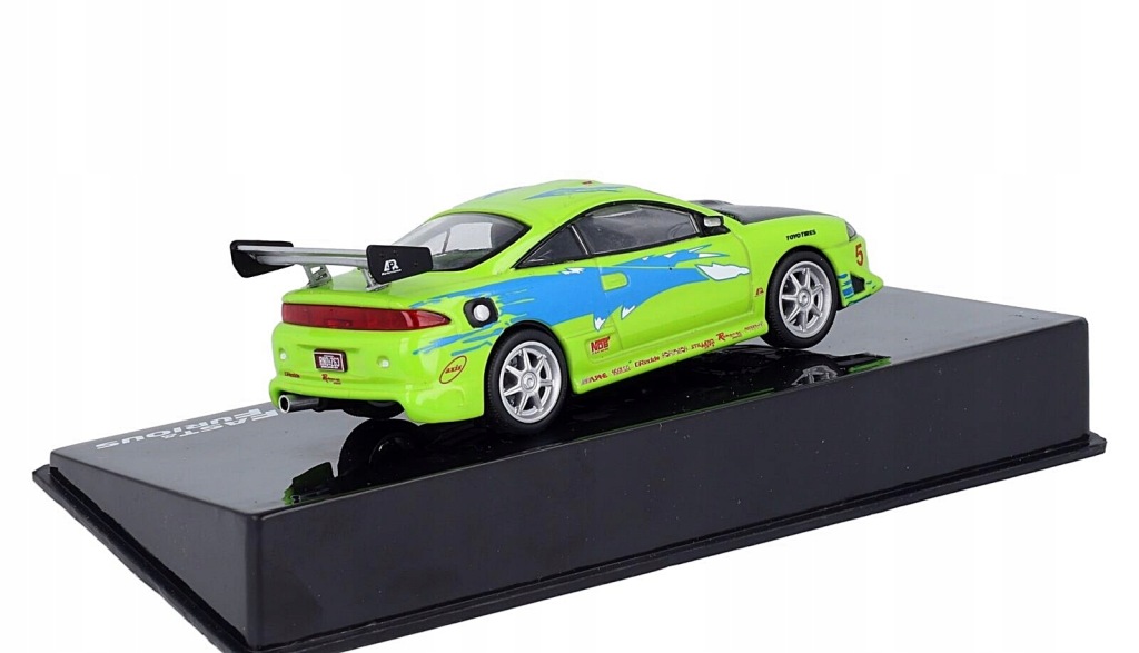 Model kolekcjonerski Mitsubishi Eclipse ( 1995 ) Fast and Furious 1:43 Gazetka HU Model kolekcjonerski Mitsubishi Eclipse ( 1995 ) Fast and Furious 1:43 Gazetka HU