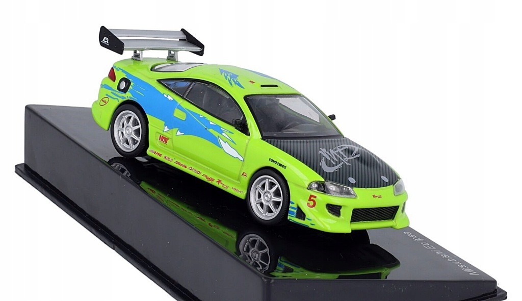 Model kolekcjonerski Mitsubishi Eclipse ( 1995 ) Fast and Furious 1:43 Gazetka HU Model kolekcjonerski Mitsubishi Eclipse ( 1995 ) Fast and Furious 1:43 Gazetka HU