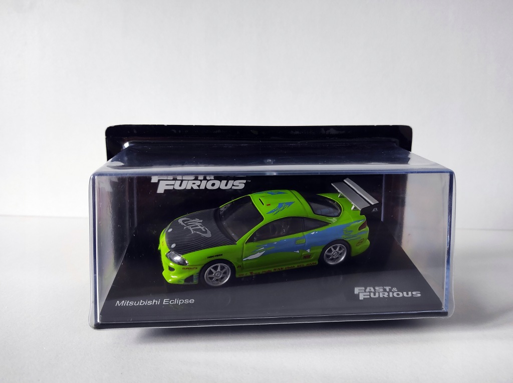Model kolekcjonerski Mitsubishi Eclipse ( 1995 ) Fast and Furious 1:43 Gazetka HU Model kolekcjonerski Mitsubishi Eclipse ( 1995 ) Fast and Furious 1:43 Gazetka HU