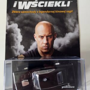 Model kolekcjonerski Dodge Charger R/T Fast & Furious 1:43 DeAgostini Gazetka PL Używany