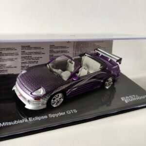 Model kolekcjonerski Mitsubishi Eclipse Spyder GTS 2003 Fast & Furious 1:43 Gazetka PL
