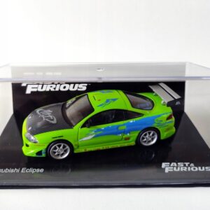 Model kolekcjonerski Mitsubishi Eclipse 1995 Fast & Furious 143 DeAgostini Gazetka PL