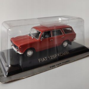 Model kolekcjonerski Fiat 125p Kombi KULTOWE AUTA PRL - u KAP złota edycja DeAgostini 1:43