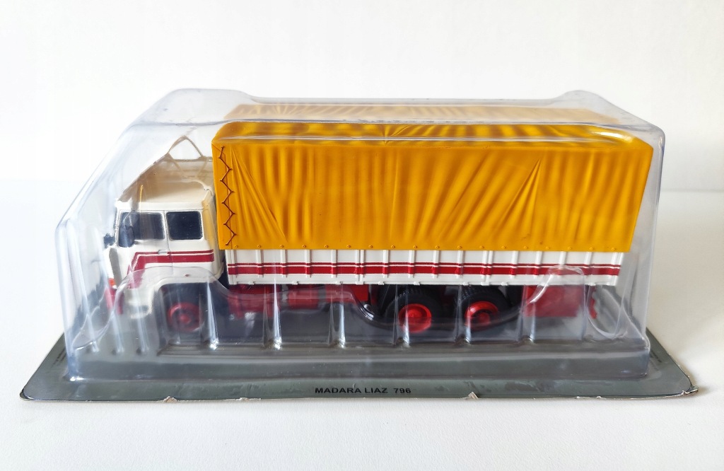 Model kolekcjonerski LIAZ 796 Madara Kultowe Ciężarówki DeAgostini + Gazetka BG 1:43 Model kolekcjonerski LIAZ 796 Madara Kultowe Ciężarówki DeAgostini + Gazetka BG 1:43