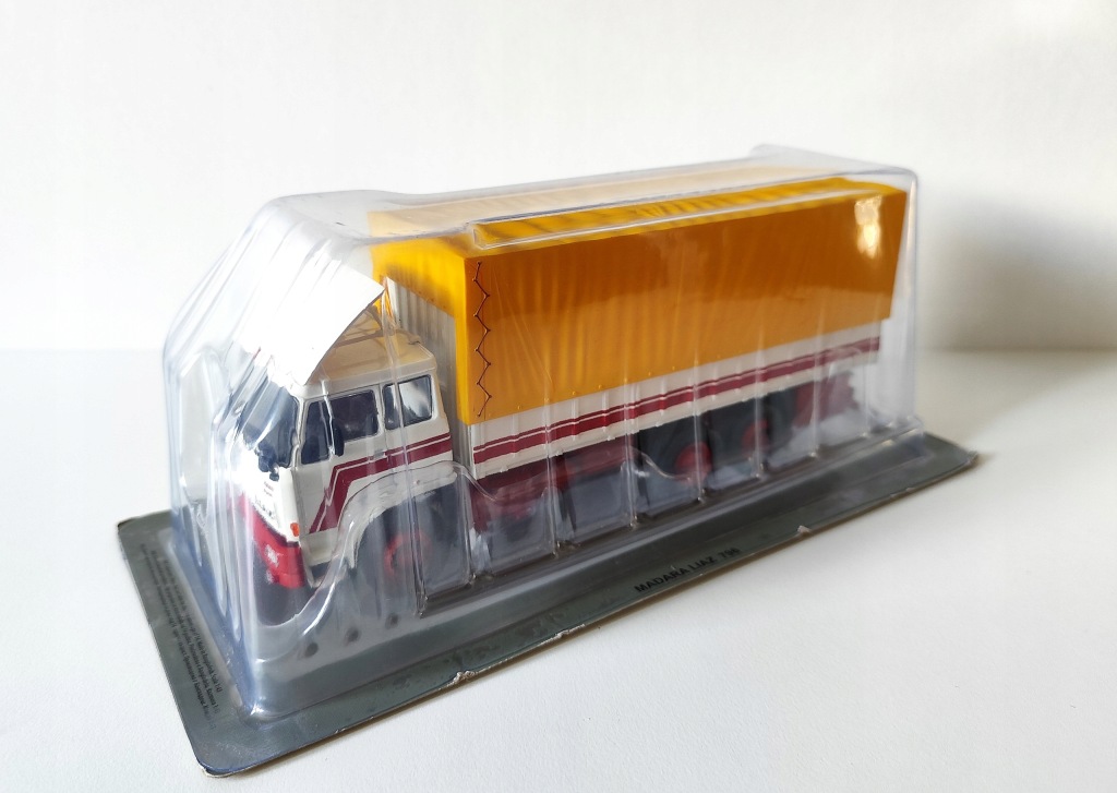 Model kolekcjonerski LIAZ 796 Madara Kultowe Ciężarówki DeAgostini + Gazetka BG 1:43 Model kolekcjonerski LIAZ 796 Madara Kultowe Ciężarówki DeAgostini + Gazetka BG 1:43