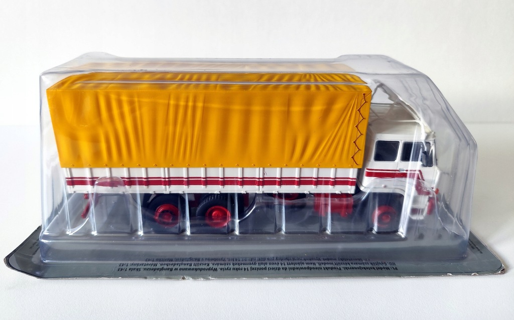 Model kolekcjonerski LIAZ 796 Madara Kultowe Ciężarówki DeAgostini + Gazetka BG 1:43 Model kolekcjonerski LIAZ 796 Madara Kultowe Ciężarówki DeAgostini + Gazetka BG 1:43