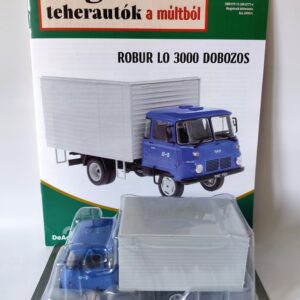 Model kolekcjonerski Robur LO 3000 Dobozos Kultowe Ciężarówki PRL-u DeAgostini + Gazetka HU 1:43 Model kolekcjonerski Robur LO 3000 Dobozos Kultowe Ciężarówki PRL-u DeAgostini + Gazetka HU 1:43