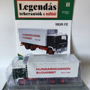 Model kolekcjonerski Volvo F12 Budapest Kultowe Ciężarówki PRL-u DeAgostini + Gazetka HU 1:43 Model kolekcjonerski Volvo F12 Budapest Kultowe Ciężarówki PRL-u DeAgostini + Gazetka HU 1:43