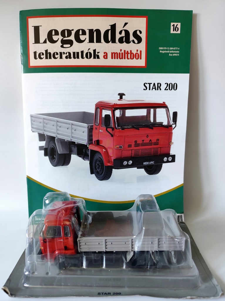 Model kolekcjonerski STAR 200 Kultowe Ciężarówki PRL-u DeAgostini Gazetka Hu 1:43 Model kolekcjonerski STAR 200 Kultowe Ciężarówki PRL-u DeAgostini Gazetka Hu 1:43