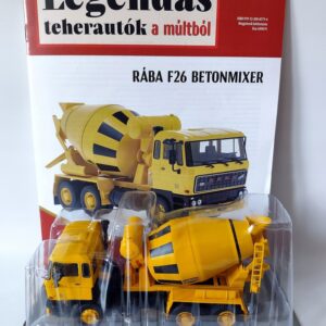 Model kolekcjonerski Raba F26 Betonmixer Betoniarka Kultowe Ciężarówki PRL-u + Gazetka HU 1:43 Model kolekcjonerski Raba F26 Betonmixer Betoniarka Kultowe Ciężarówki PRL-u + Gazetka HU 1:43