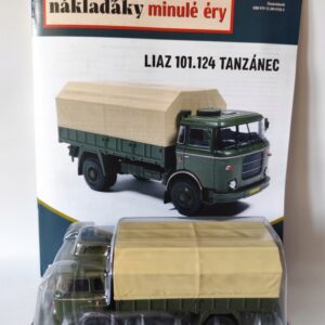 Model kolekcjonerski LIAZ 101.124 Tanzánec Wojskowy Kultowe Ciężarówki PRL-u + Gazetka CZ 1:43 Model kolekcjonerski LIAZ 101.124 Tanzánec Wojskowy Kultowe Ciężarówki PRL-u + Gazetka CZ 1:43