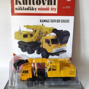 Model kolekcjonerski Kamaz 5511 koparka EO-3532 Kultowe Ciężarówki PRL-u + Gazetka CZ 1:43 Model kolekcjonerski Kamaz 5511 koparka EO-3532 Kultowe Ciężarówki PRL-u + Gazetka CZ 1:43