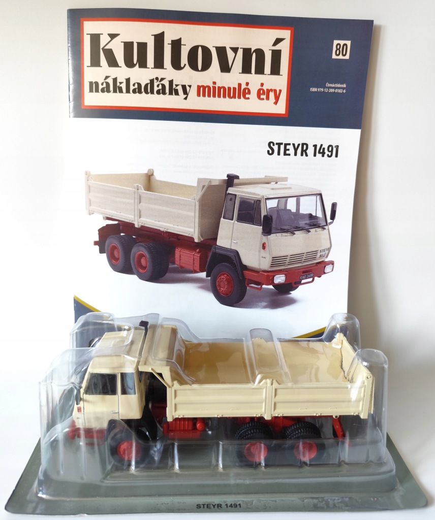 Model kolekcjonerski STEYR 1491 Kultowe Ciężarówki PRL-u DeAgostini + Gazetka CZ 1:43 Model kolekcjonerski STEYR 1491 Kultowe Ciężarówki PRL-u DeAgostini + Gazetka CZ 1:43
