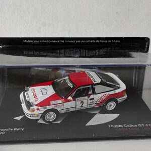 Model kolekcjonerski Toyota Celica GT-Four Rally Acropolis 1990 C. Sainz L. Moya 1:43
