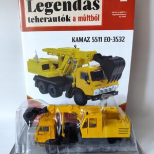 Model kolekcjonerski Kamaz 5511 koparka EO-3532 Kultowe Ciężarówki PRL-u + gazetka HU 1:43 Model kolekcjonerski Kamaz 5511 koparka EO-3532 Kultowe Ciężarówki PRL-u + gazetka HU 1:43