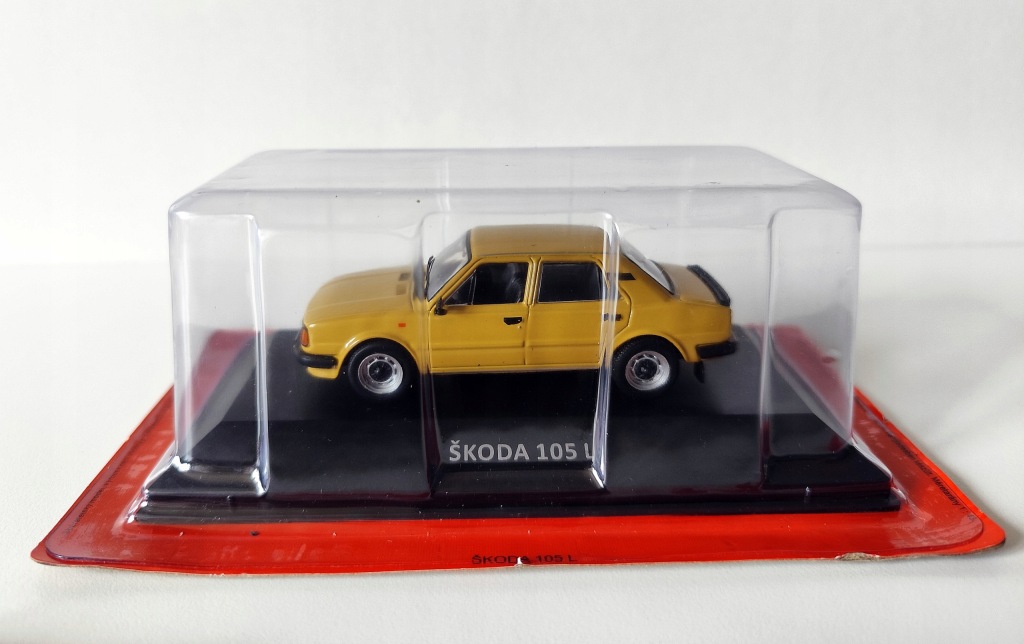 Model kolekcjonerski Skoda 105 L 1984 Kaleidoskop DeAgostini 1:43 Model kolekcjonerski Skoda 105 L 1984 Kaleidoskop DeAgostini 1:43
