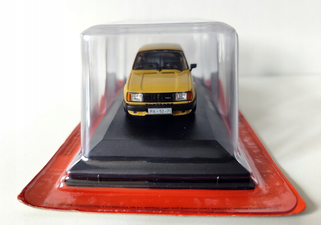 Model kolekcjonerski Skoda 105 L 1984 Kaleidoskop DeAgostini 1:43 Model kolekcjonerski Skoda 105 L 1984 Kaleidoskop DeAgostini 1:43