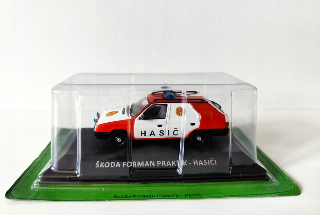Model kolekcjonerski Skoda Forman Praktik Hasici Straż Pożarna Kaleidoskop DeAgostini CZ 1:43 Model kolekcjonerski Skoda Forman Praktik Hasici Straż Pożarna Kaleidoskop DeAgostini CZ 1:43