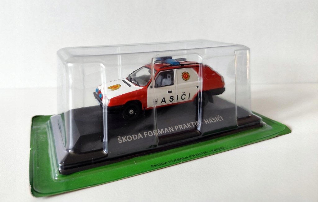 Model kolekcjonerski Skoda Forman Praktik Hasici Straż Pożarna Kaleidoskop DeAgostini CZ 1:43 Model kolekcjonerski Skoda Forman Praktik Hasici Straż Pożarna Kaleidoskop DeAgostini CZ 1:43